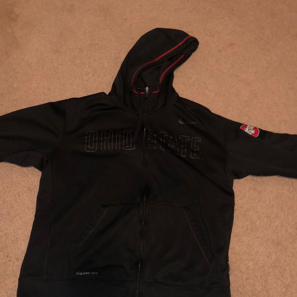 Nike Ohio State Zip Up Hoodie